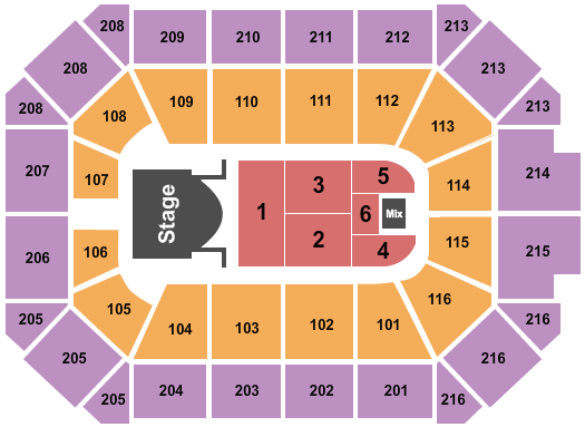 Allstate Arena Jingle Bash Seating Chart